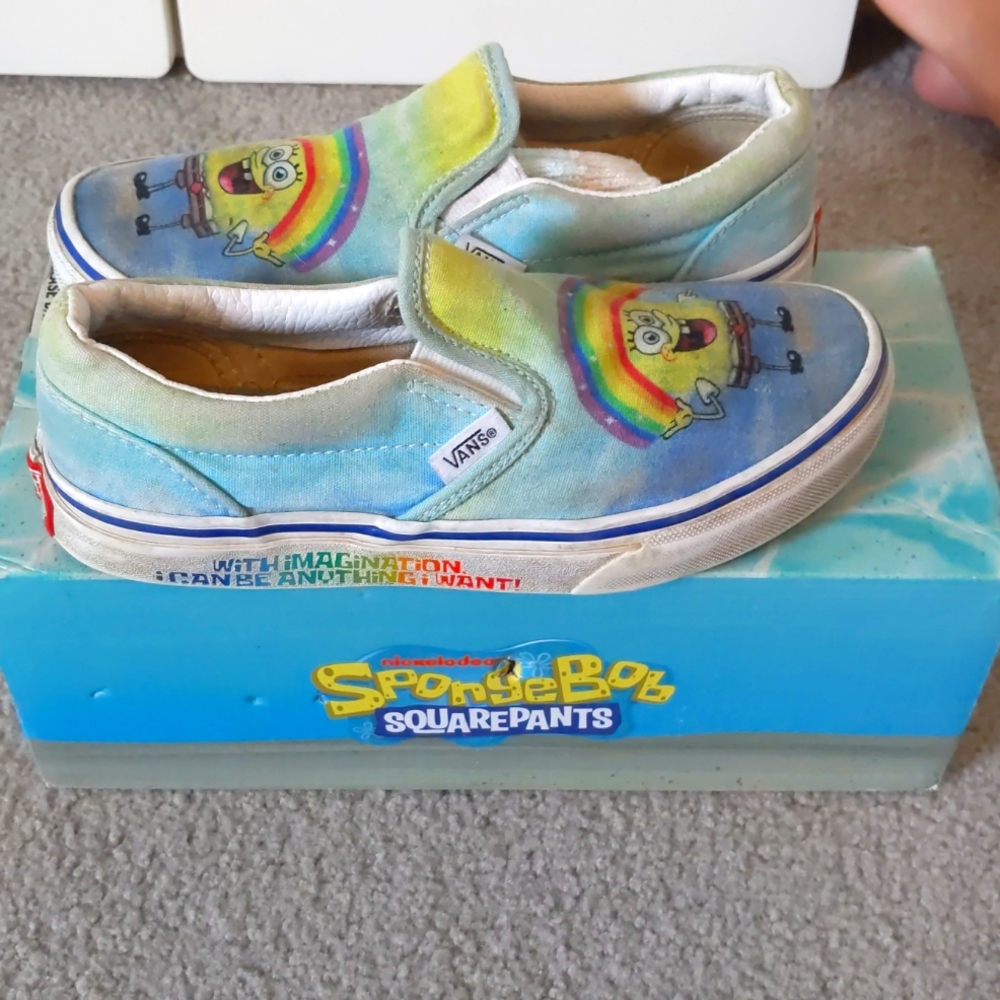 VANS SpongeBob SquarePants slip-ons